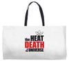 the heat death of the universe Weekender Totes