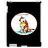 calvin hobbes iPad 3 and 4 Case