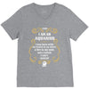 i am an aquarius V-Neck Tee
