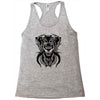 demon wolf Racerback Tank