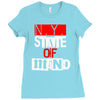 ny state of mind Ladies Fitted T-Shirt