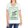 2 stroke aftershave, ideal birthday gift present. Ladies Curvy T-Shirt