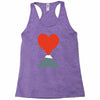 i lava you Racerback Tank