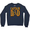 captain dad Crewneck Sweatshirt