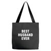 best husband ever Tote Bags