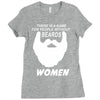 people without beard Ladies Fitted T-Shirt