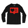 no love notification Long Sleeve Shirts