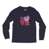 star spangled hammered Long Sleeve Shirts