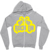 rock on Zipper Hoodie