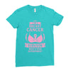 I am a Breast Cancer Survivor - What's Your Superpower? Ladies Fitted T-Shirt