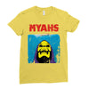 Jaws Parody Lol Skeletor  Myahs Ladies Fitted T-Shirt
