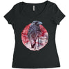 life is strange before the storm red raven Women's Triblend Scoop T-shirt