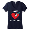 Lil Xan Diego Leanos Women's V-Neck T-Shirt