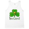 ireland shamrock Tank Top