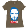 breaking bad american apparel walter Ladies Fitted T-Shirt