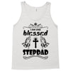 I Am One Blessed Stepdad Tank Top
