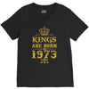 kings are born in 1973 V-Neck Tee