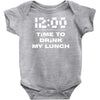 time to drink my lunch Baby Onesie