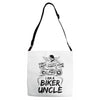 You Cant Scare Me I am Biker Uncle Adjustable Strap Totes