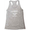 buffalo bill's rubbing lotion Racerback Tank