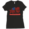 trump 2016 for president election Ladies Fitted T-Shirt