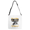 I'm A Nice Biker Grandpa So If I'm An Asshole To You You Need To Ask Y Adjustable Strap Totes