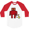 bird powered robot 3/4 Sleeve Shirt