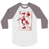 quinn of heart 3/4 Sleeve Shirt