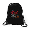 Just A Girl In Love With Her Heavy Equipment Operator Drawstring Bags