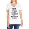 I am a Brain Tumor Survivor - What's Your Superpower? Ladies Curvy T-Shirt