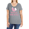 Mommy's Little Bunny Easter Themed Ladies Curvy T-Shirt