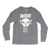 bassist skull Long Sleeve Shirts