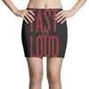 skull driver fast n' loud  official discovery channel merchandise n Mini Skirts