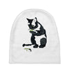 radioactive cat Baby Beanies