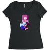made of love Women's Triblend Scoop T-shirt