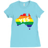 Vote Yes Australia Ladies Fitted T-Shirt