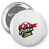 pizza time Pin-back button