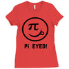 pi eyed Ladies Fitted T-Shirt