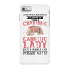 camping lady iPhone 7 Case