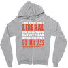 liberal for halloween (mp) Zipper Hoodie