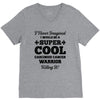 i never imagined i would be a super cool carcinoid cancer warrior kill V-Neck Tee