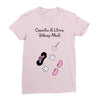 Creating a Little Disney Magic Pink Glitter Ladies Fitted T-Shirt