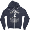 ich laufe Zipper Hoodie