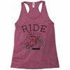 ride and fly high Racerback Tank