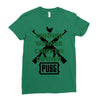 Pubg Ladies Fitted T-Shirt