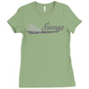 man savage Ladies Fitted T-Shirt