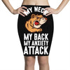 my neck my back my anxiety attack opossum guys tee Pencil Skirts