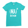 '(na) 16 batman' funny mens funny movie Ladies Fitted T-Shirt