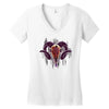seriously strange ram Women's V-Neck T-Shirt