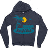 surf club Zipper Hoodie